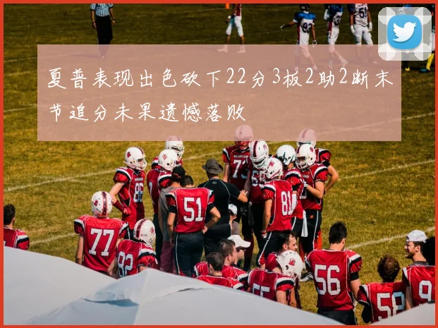 夏普表现出色砍下22分3板2助2断末节追分未果遗憾落败